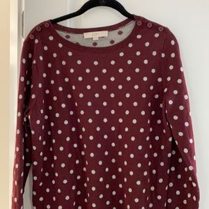 LOFT crew neck sweater